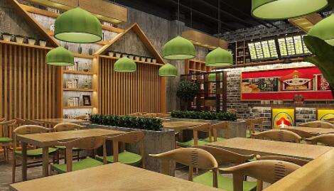 秀屿如何设计中式快餐店打造中式风味